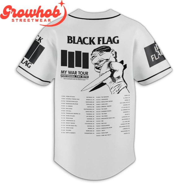 Black Flag Limited Love Baseball Jersey