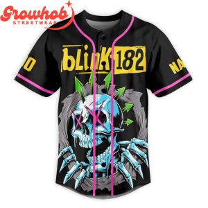 Blink-182 Jone Waste Yore Toye Personalized Baseball Jersey