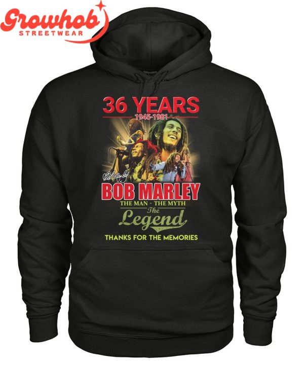 Bob Marley 36 Years The Man The Myth T-Shirt