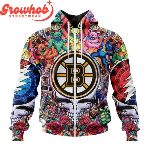 Boston Bruins Grateful Dead Fan Hoodie Shirts
