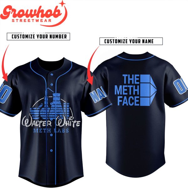 Breaking Bad Walter White Meth Labs Personalized Baseball Jersey