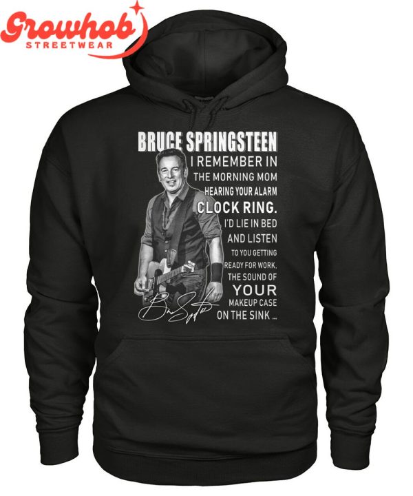 Bruce Springsteen Clock Ring Remember T-Shirt