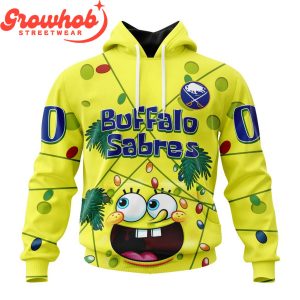 Buffalo Sabres Fan SpongeBob Personalized Hoodie Shirts