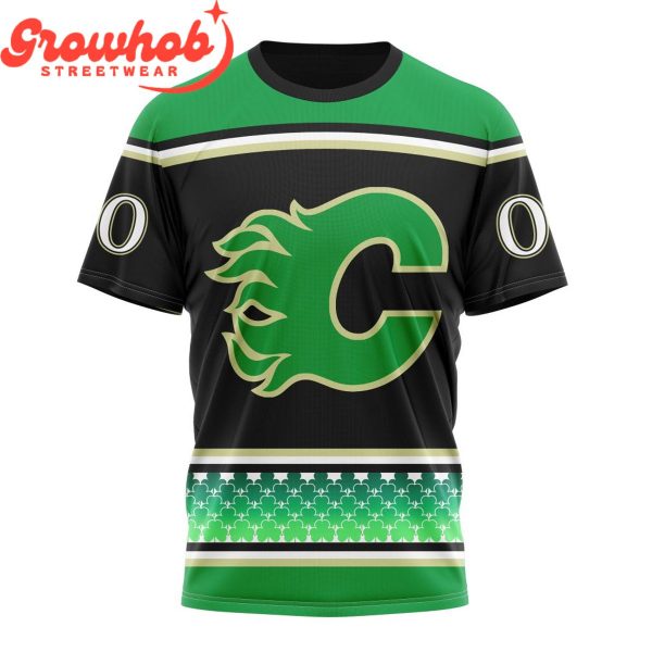 Calgary Flames  Celebrate St Patrick’s Day Hoodie Shirts