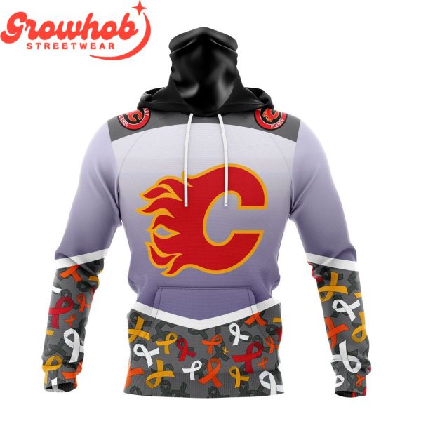 Calgary Flames Fights Again All Cancer Hoodie Shirts
