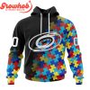 Calgary Flames Autism Awareness Support Hoodie Shirts