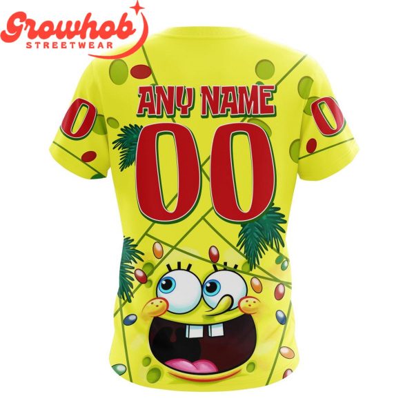 Carolina Hurricanes Fan SpongeBob Personalized Hoodie Shirts