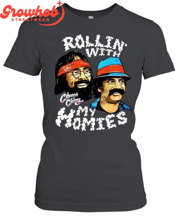 Cheech & Chong Rolling With My Homies T-Shirt