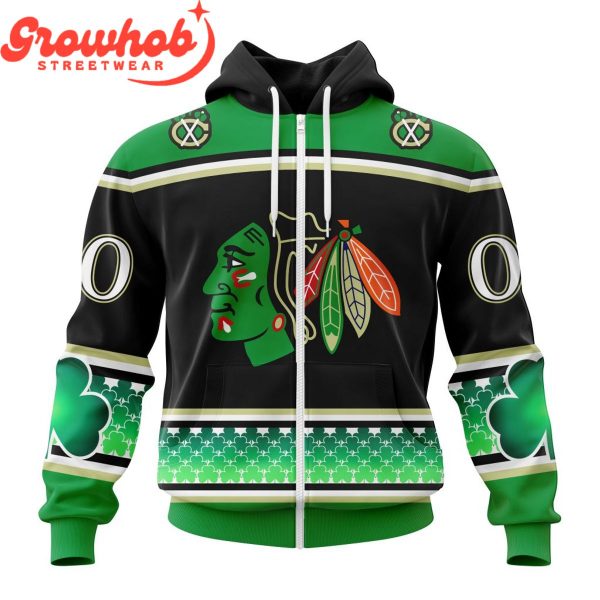 Chicago Blackhawks Celebrate St Patrick’s Day Hoodie Shirts