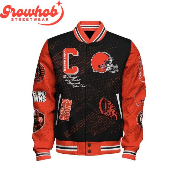 Cleveland Browns Fan Sport Baseball Jacket