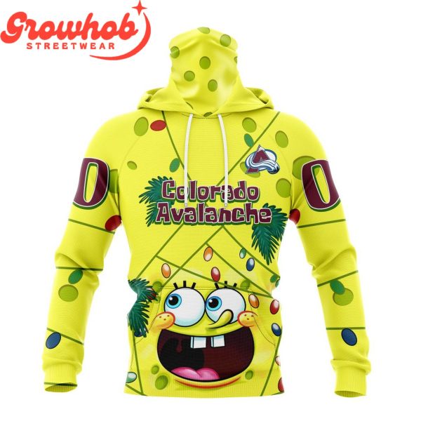 Colorado Avalanche Fan SpongeBob Personalized Hoodie Shirts