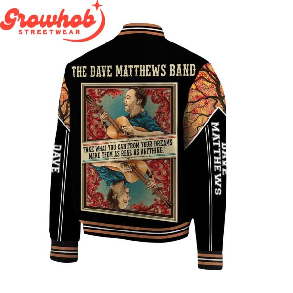 Dave Matthews Band Fans Card Game Baseball Jacket