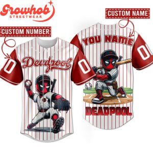 Deadpool & Wolverine Los Angeles Dodgers Personalized Baseball Jersey