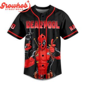 Deadpool My Common Sense Is Tingling Personalized Baseball Jersey