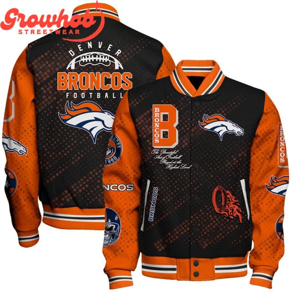 Denver Broncos Fan Sport Baseball Jacket