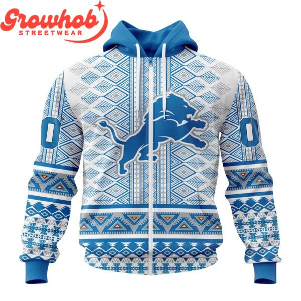 Detroit Lions New Native Concepts Personalized Hoodie Shirts