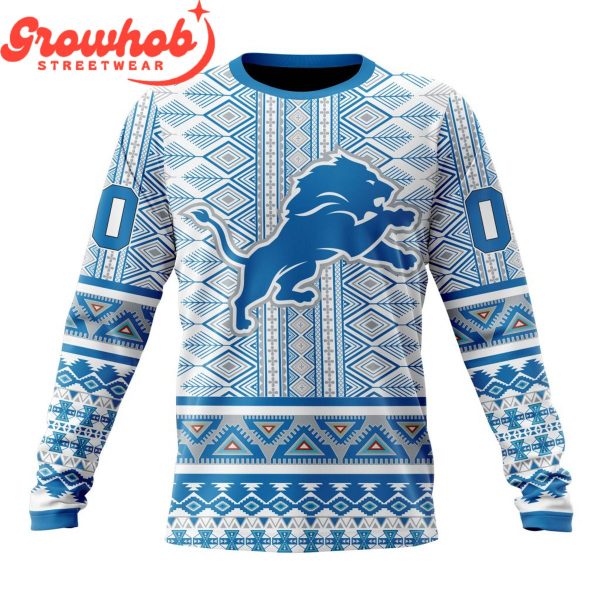 Detroit Lions New Native Concepts Personalized Hoodie Shirts