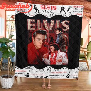 Elvis Presley Falling In Love Fleece Blanket Quilt