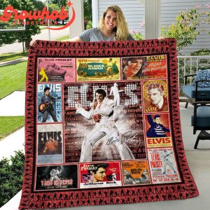 Elvis Presley The King Of Rock And Roll leece Blanket Quilt
