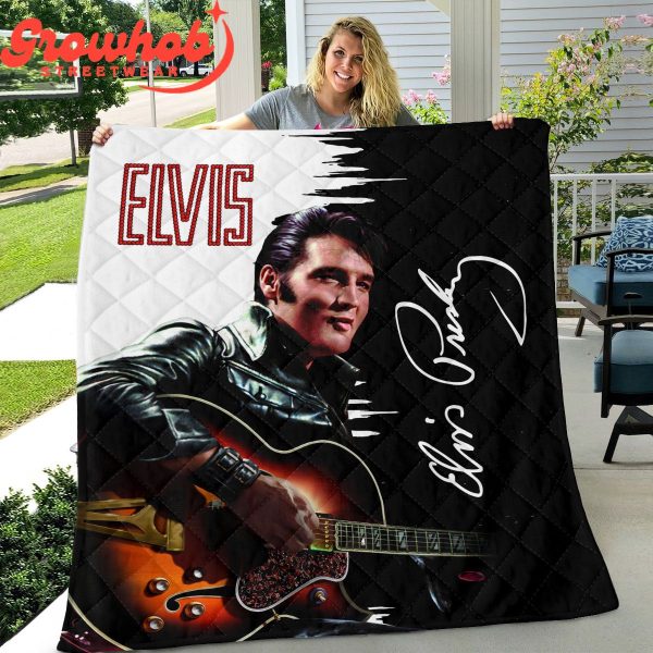 Elvis Presley True  Love Fleece Blanket Quilt