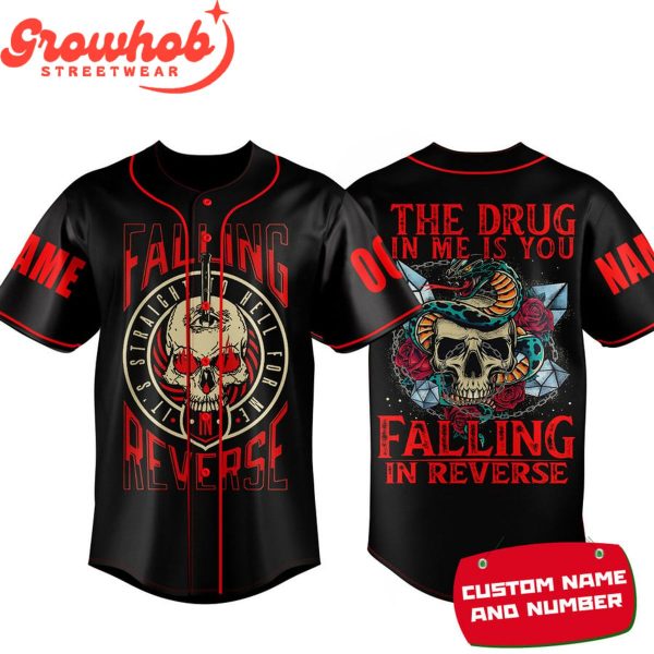 Falling In Reverse Fans Personalized Baseball Jersey