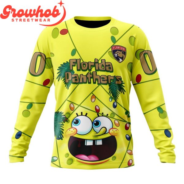 Florida Panthers Fan SpongeBob Personalized Hoodie Shirts