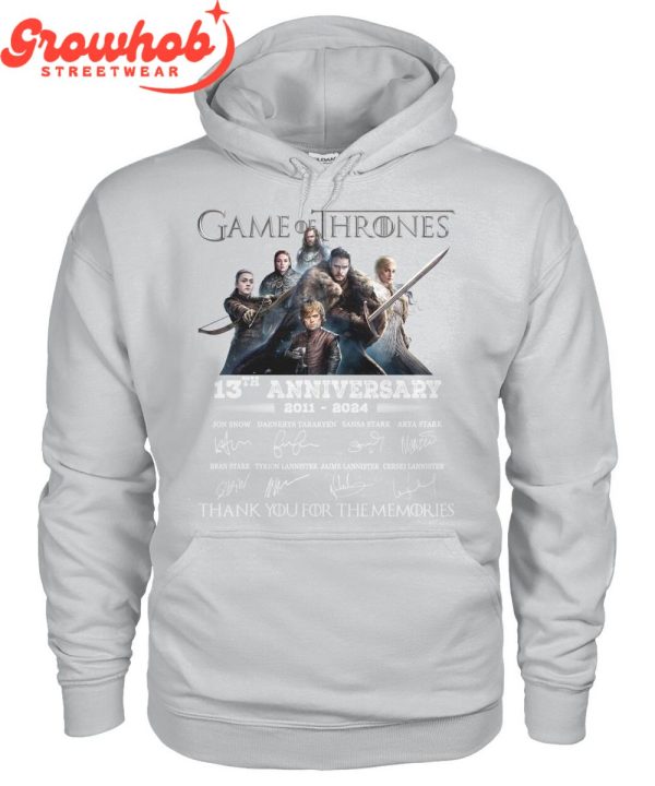Game Of Thrones 13th Anniversary The Memories T-Shirt