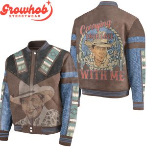 George Strait Carrying Your Love With Me Baseball Jacket