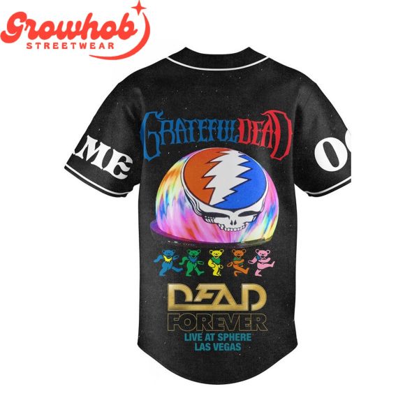 Grateful Dead Fans Las Vegas Forever Personalized Baseball Jersey