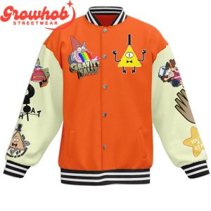 Gravity Falls Trust No One Baseball Jacket