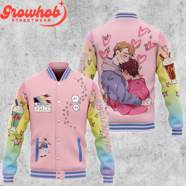 Heartstopper Just A Love Story Baseball Jacket