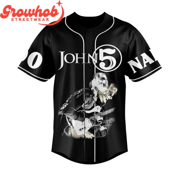 John 5 Fans  Guitar Monsters Personalized Baseball Jersey