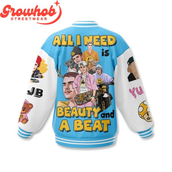 Justin Bieber Beauty And The Beat Baseball Jacket