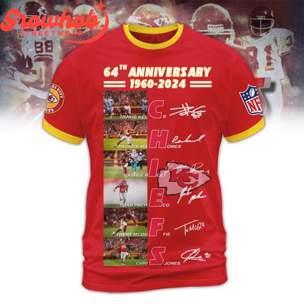 Kansas City Chiefs 64th Anniversary Hoodie Shirts