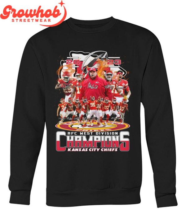 Kansas City Chiefs AFC Champions Fan Celebrating T-Shirt