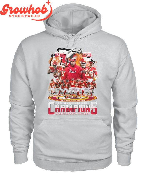 Kansas City Chiefs AFC Champions Fan Celebrating T-Shirt