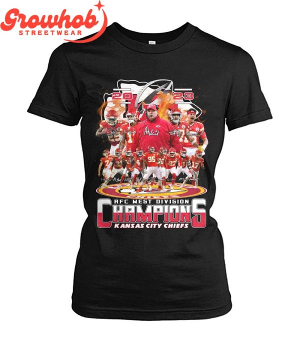 Kansas City Chiefs AFC Champions Fan Celebrating T-Shirt