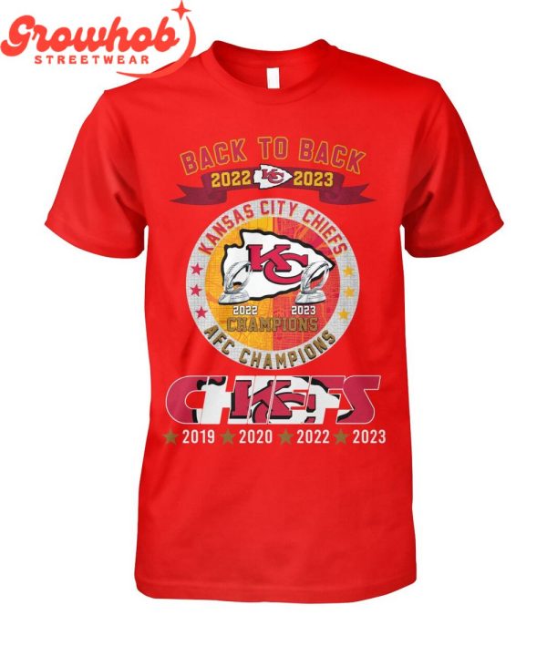 Kansas City Chiefs AFC Champions Fan Memories T-Shirt