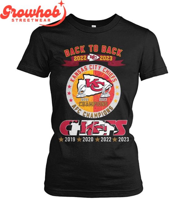 Kansas City Chiefs AFC Champions Fan Memories T-Shirt