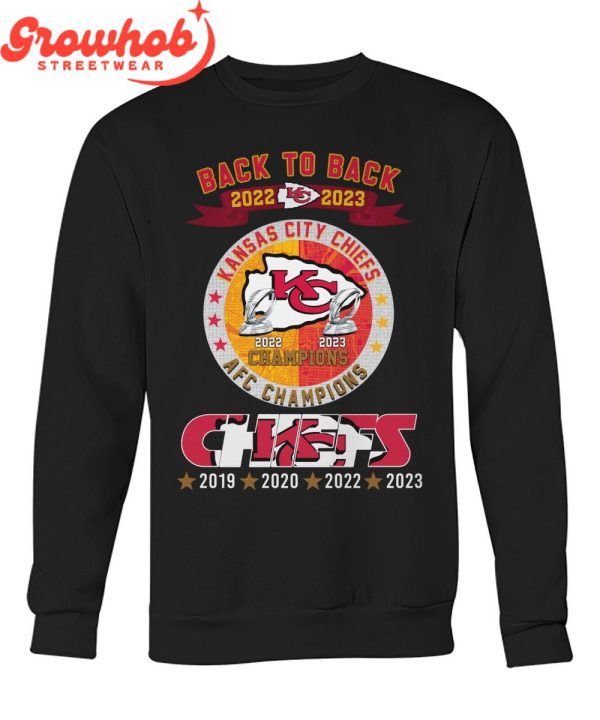 Kansas City Chiefs AFC Champions Fan Memories T-Shirt