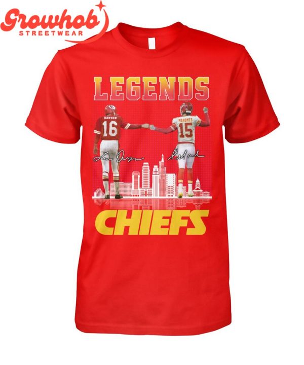 Kansas City Chiefs Dawson Mahomes The Legends T-Shirt