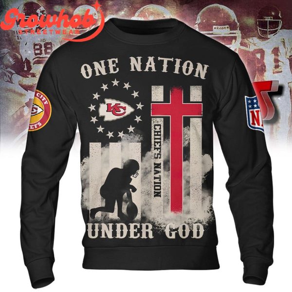 Kansas City Chiefs One Nation Hoodie Shirts Black