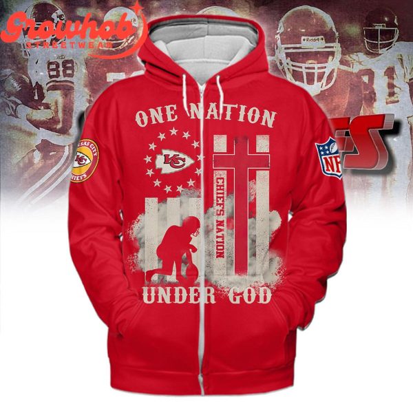 Kansas City Chiefs One Nation Hoodie Shirts Red