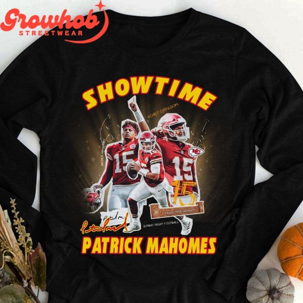 Kansas City Chiefs Patrick Mahomes Show Time T-Shirt