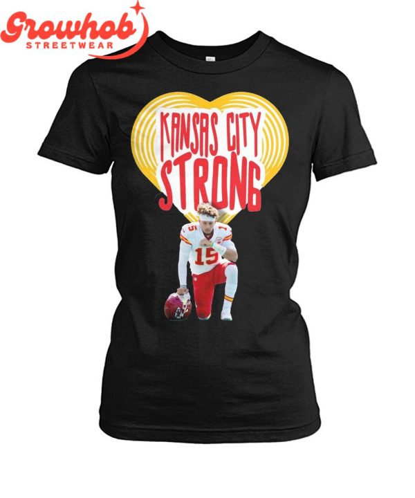 Kansas City Chiefs Strong Fan Support T-Shirt