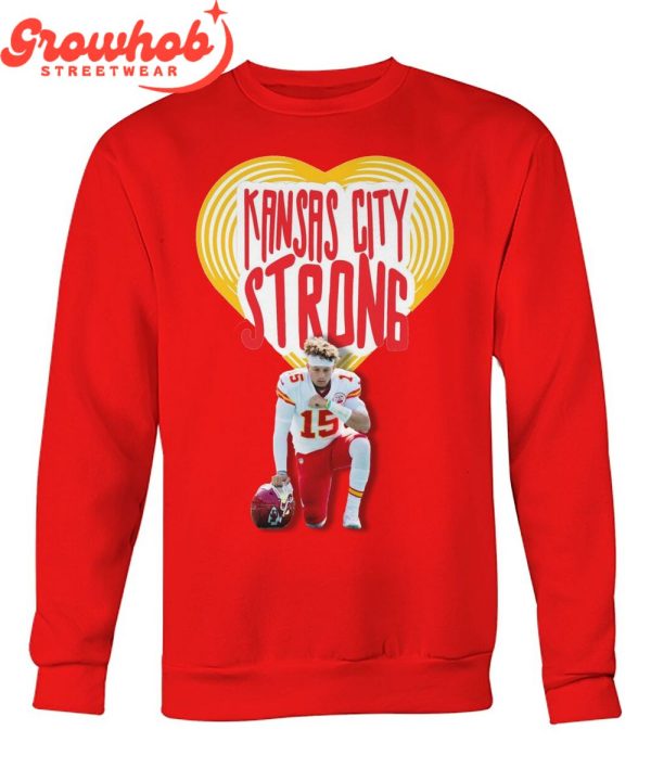 Kansas City Chiefs Strong Fan Support T-Shirt