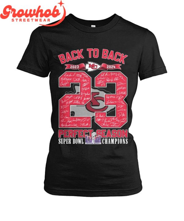 Kansas City Chiefs Super Bowl 2023 Perfect Season T-Shirt