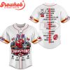 Kansas City Chiefs Back2Back Super Bowl Champions 2024 Baseball Jersey Red