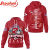 Kansas City Chiefs Super Bowl Champions 2024 Hoodie Shirts White