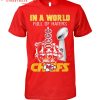 Kansas City Chiefs Super Bowl Champions LVIII 2024 Back2back Skyline T-Shirt